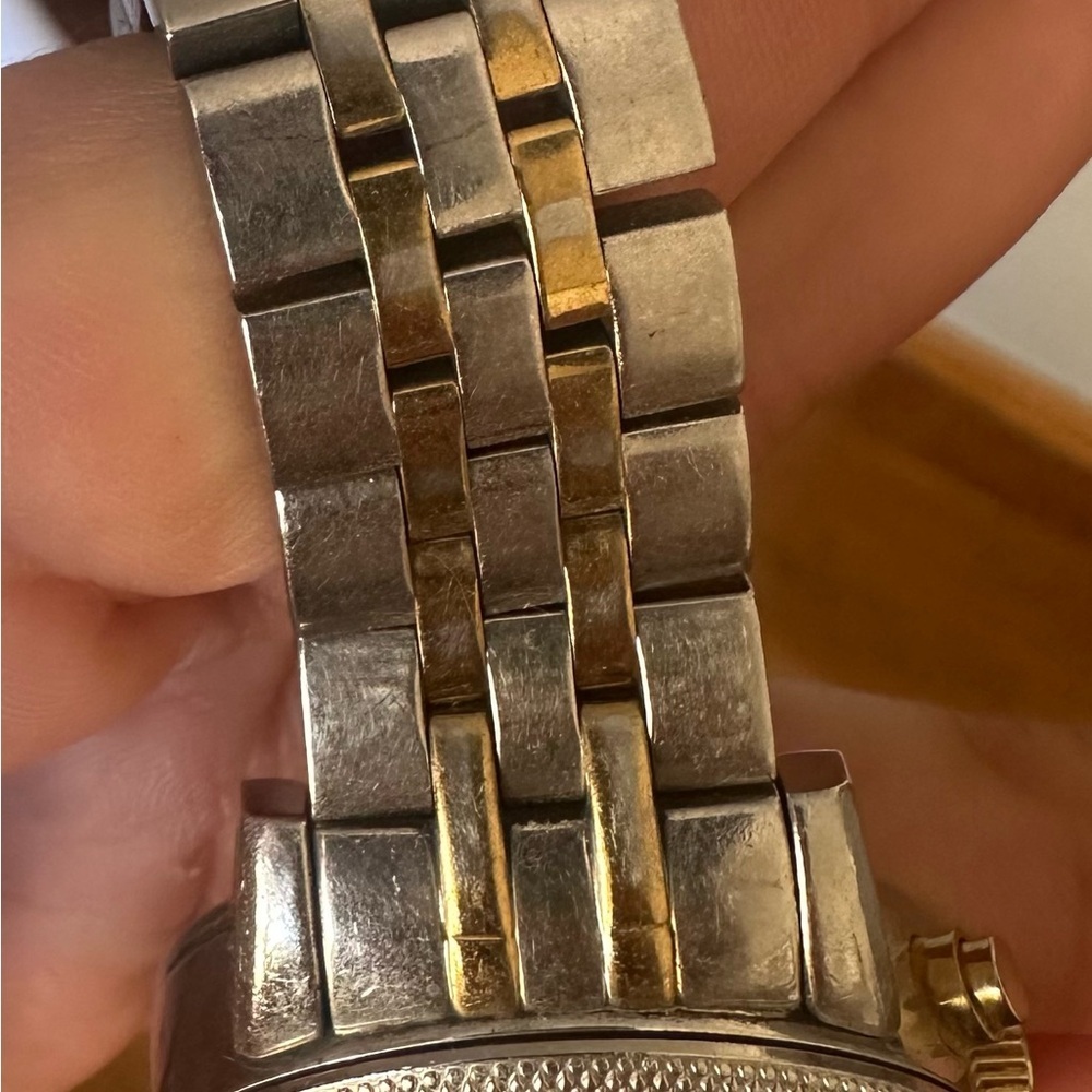 Michael Kors Two-Tone Chronograph Ladies’ Watch “As-Is” condition - Picture 6 of 9